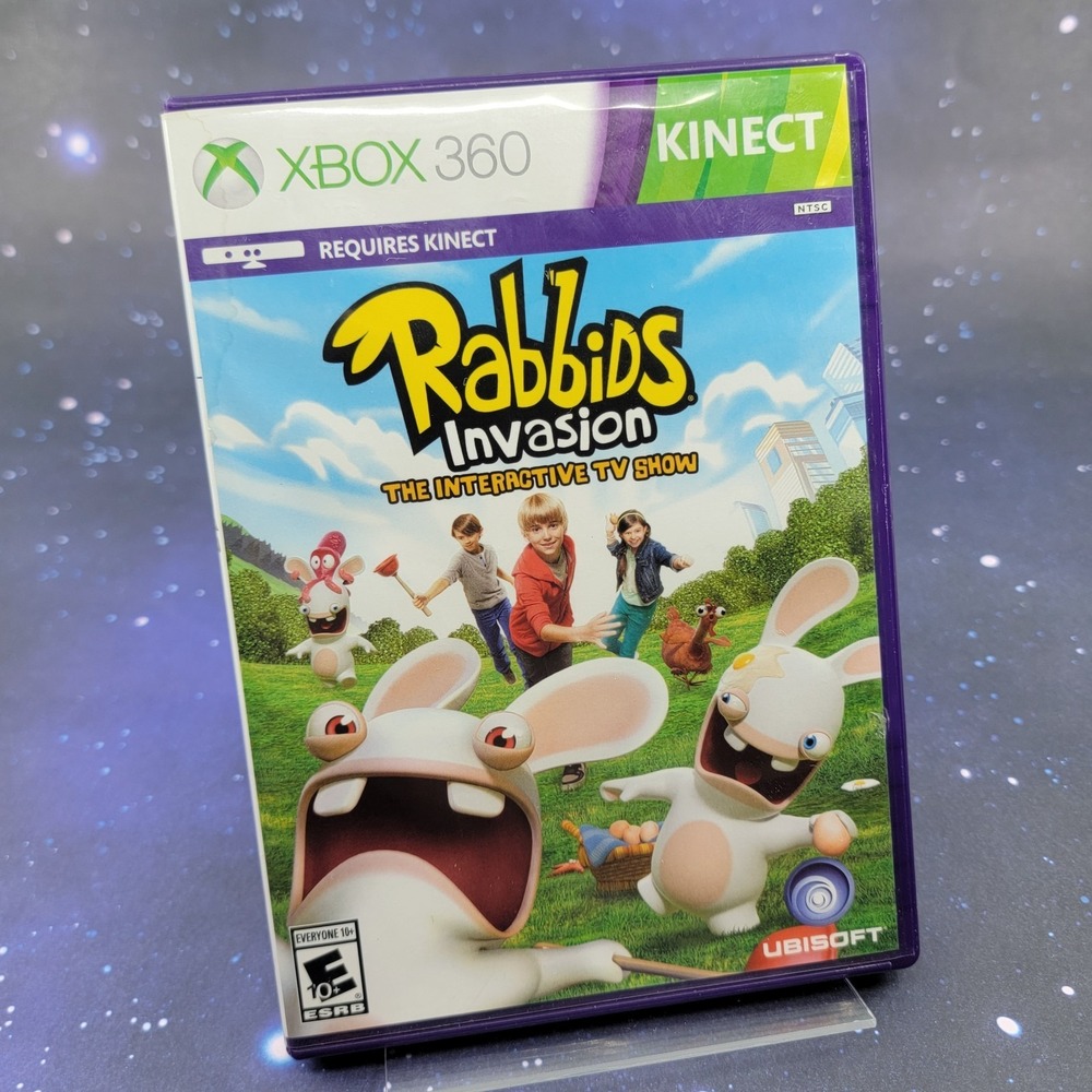 Rabbids Invasion The Interactive TV Show (Microsoft Xbox 360) Video Game